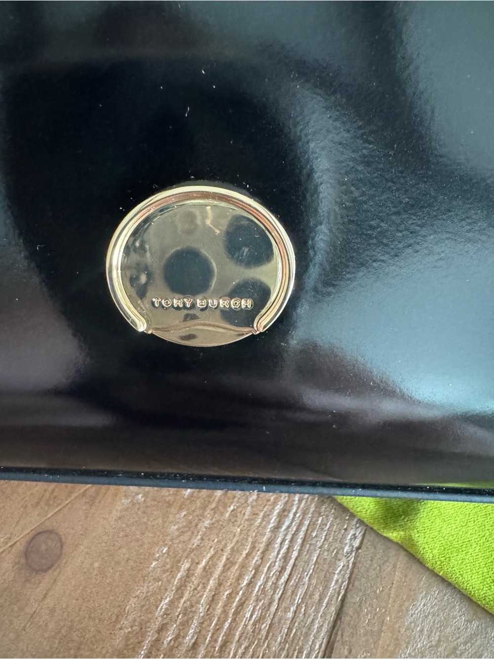 Tory Burch Black Leather Top-Handle Shoulder with Dust Bag - Picture 15 of 16